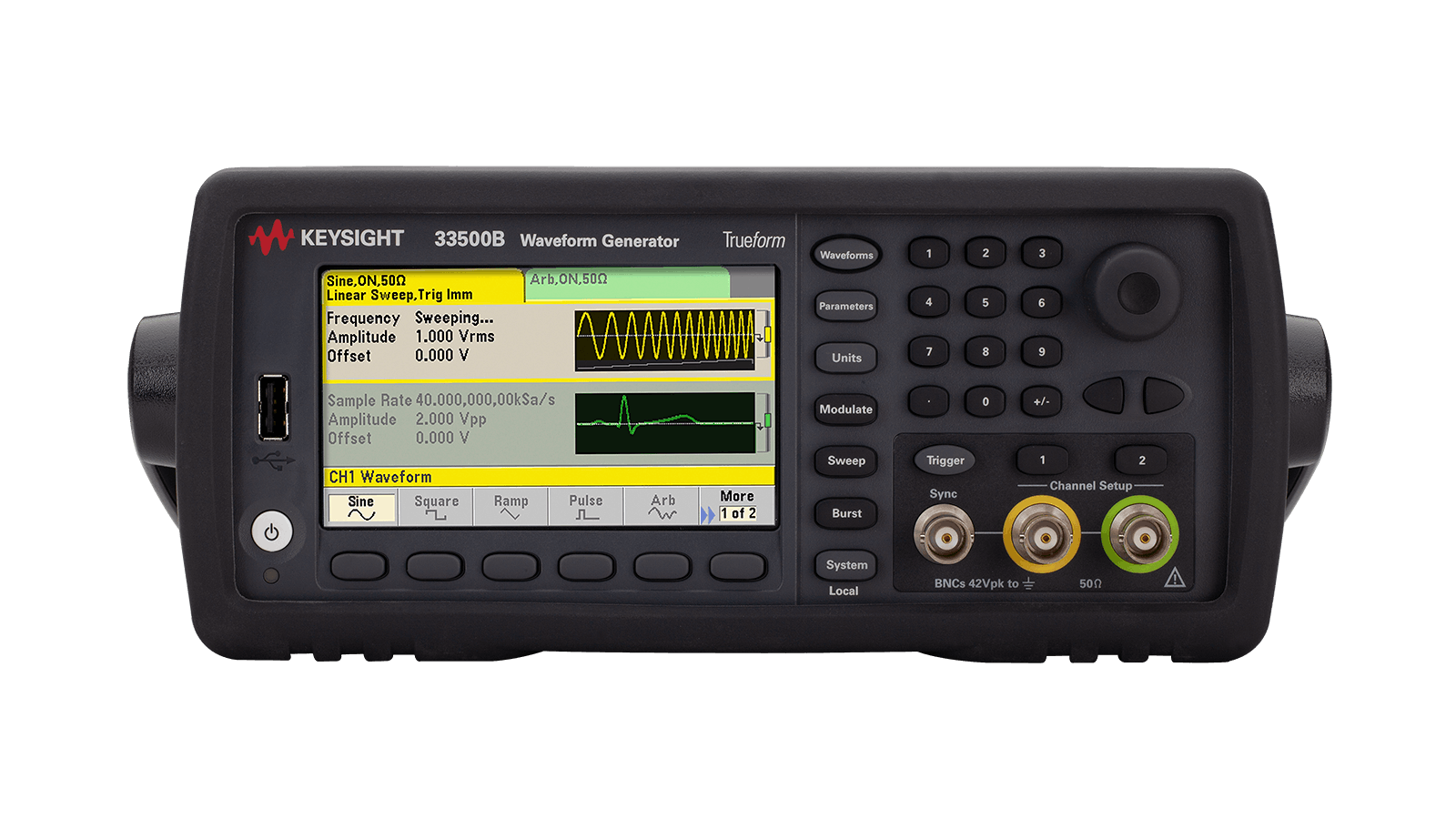 keysight function generator